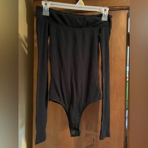Hollister off the shoulder body suit